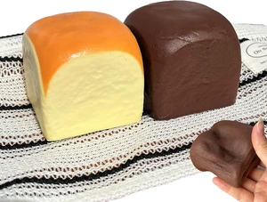 2Pack Slow Rising Squishy,Squishy Toy,Dumpling Stress Balls,Fidget Toy
Bread squishy butter squishy Party Favor Gift squeeze Chocolate and Yellow