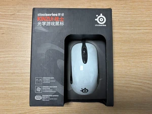 SteelSeries Kinzu v2 Gaming Mouse - White Edition, Compact Small Size, 3200 CPI Optical Sensor, Ambidextrous Design, 5 Programmable Buttons, Lightweight for Fingertip Grip and Small Hands SteelSeries Kinzu v2 Gaming Mouse - White Edition, Compact Small Size, 3200 CPI Optical Sensor, Ambidextrous Design, 5 Programmable Buttons, Lightweight for Fingertip Grip and Small Hands