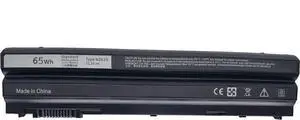 N3X1D 65WH Replacement Laptop Battery Compatible with Dell Latitude E6540 E6440 E5530 E5430 E6520 E6420 Precision M2800-6-Cell