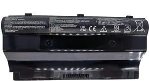 New A42-G75 Replacement Laptop Battery Compatible with Asus G75 G75VM 3D G75VW 3D G75VX 3D G75V G75VX G75VM G75V G75VW 3D Series (74Wh/5200mAh 14.4V 8 Cell)