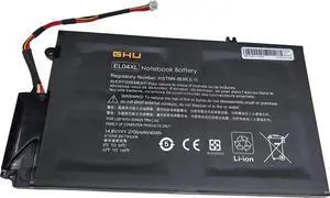 GHU New Battery EL04XL EL04 Compatible with HP Envy TouchSmart 4 Series Fit 681879-1C1 681879-171 681879-541 681949-001 HSTNN-IB3R HSTNN-UB3R TPN-C102 14.8V 2700 mAh 40 WH