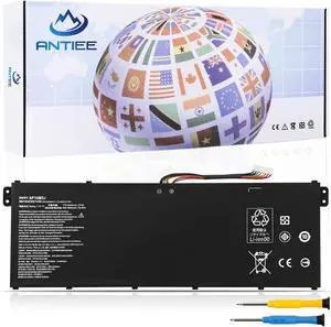 ANTIEE AP16M5J Laptop Battery for Acer Aspire 1 A114-31 A114-32 Aspire 3 A314-31 A314-32 A314-41 A315-21 A315-21G A315-22 A315-31 A315-32 A315-33 A315-41 A315-51 A315-53 A315-53G 2ICP4/80/104