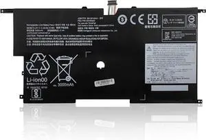 00HW003 Battery Fit for Lenovo ThinkPad X1 Carbon Gen 3 3rd 2015, SB10F46440 00HW002 Laptop, 15.2V 50Wh