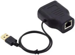 cablecc 100Mbps UTP STP RJ45 8P8C Plug to Dual RJ45 HUB Splitter Network Ethernet Switcher Adapter