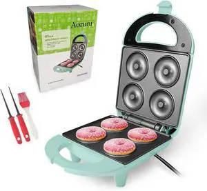 Mini Donut Maker for Kids Make 4 Doughnuts