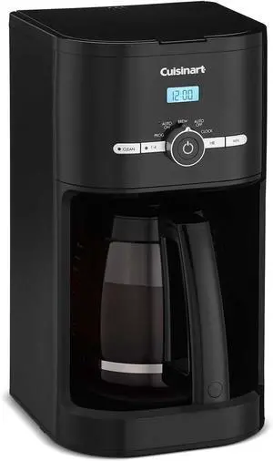 Cuisinart Classic 12-Cup Programmable Coffeemaker, Black, DCC-1120BKNAS