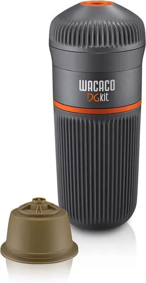 WACACO DG Kit, Accessory for Nanopresso Compatible with DG Coffee Capsules, Perfect for Traveling, Camping or Office Use