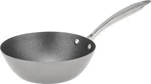 Nordic Ware Superior Steel Spun Wok, 8.5 -Inch,16400,Black