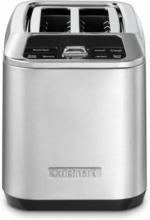Cuisinart CPT-520 2-Slice Motorized Toaster, Stainless Steel/Black