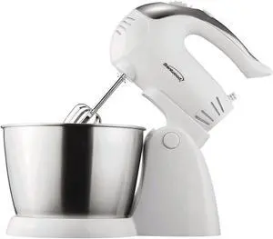 Brentwood Stand Mixer, 5-Speed + Turbo, White Brentwood Stand Mixer, 5-Speed + Turbo, White