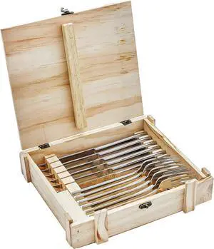 ZWILLING Steak Dinner 12-Piece Set includes forks and steak knives, Gift Set with Presentation Box