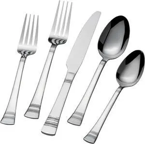 Kensington 20-Piece Stainless Steel Flatware Set, Service for 4