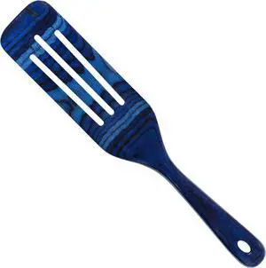 Baltique Malta Collection 13" Wooden Spurtle Spatula  Colorful Birch Wood Cooking Utensil, Nonstick Safe, Versatile Stirring & Serving Tool