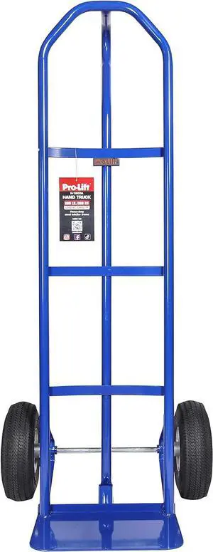 Pro Lift Hand Trucks Heavy Duty  Industrial Dolly Cart with Vertical Loop Handle and 800 Lbs Maximum Loading Capacity