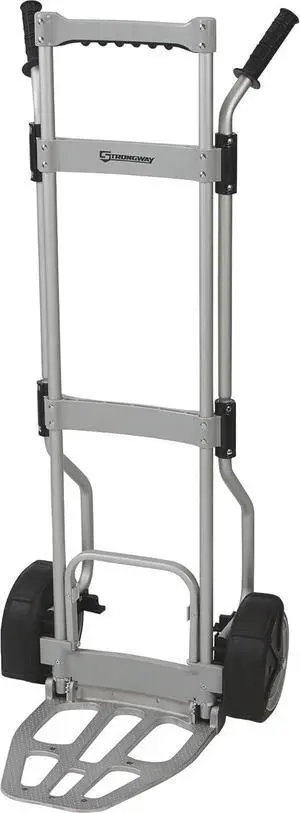 Strongway Folding Aluminum Hand Truck - 600-Lb. Capacity