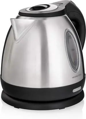 Mixpresso 1.2L Stainless Steel Small Electric Kettle, Cordless 1500w Fast Boiling Pot, Portable Hot Water Electric Tea Kettle With Boil Dry Protection & Auto Shut-Off