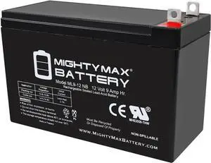 Mighty Max Battery 12V 9AH SLA Battery Replacement for Generac XP8000E Generator
