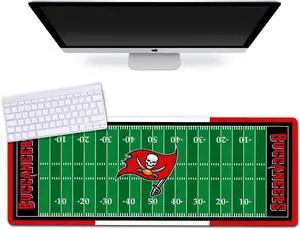 Large Gaming Mouse Pad, Mousepad with Non-Slip Rubber Base for Laptop Computer Desktop Keyboard,Football Fans Boy Husband Gift Dark Red Design Mat Large Gaming Mouse Pad, Mousepad with Non-Slip Rubber Base for Laptop Computer Desktop Keyboard,Football Fans Boy Husband Gift Dark Red Design Mat