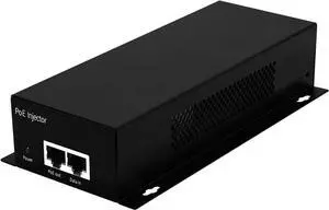10G POE++ Injector, IEEE802.3af/at/bt 90W, Converts a Non-PoE Port to A PoE++ 10G Port, High Power Gigabit PoE Injector for IP Cameras, Wireless Bridge, Access Control, Desktop,Wall-Mount
