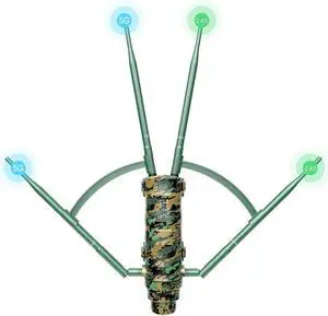 WAVLINK AC1200 Outdoor WiFi Extender, Weatherproof Dual Band Wireless Outdoor Access Point with POE, High Power Long Range WiFi Extender Signal Booster, 4x7dBi Antennas, AP/Router/Repeater Mode