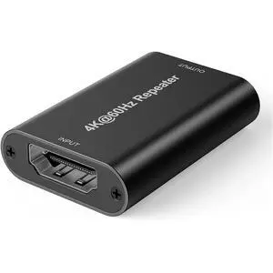 HDMI Repeater 2.0, 4K@60hz HDMI Booster, HDM1 Signal Amplifier Booster Up to 164ft (50M),YUV 4:4:4 HDMI Repeater 2.0, 4K@60hz HDMI Booster, HDM1 Signal Amplifier Booster Up to 164ft (50M),YUV 4:4:4
