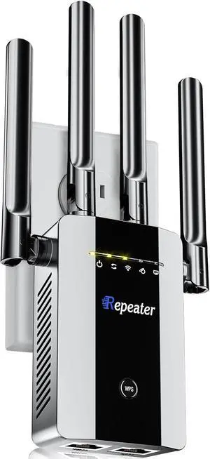2026 New WiFi Extender Signal Booster for Home, Long Range WiFi Repeater Wireless Routers Signal Amplifier, Mesh WiFi 15X Faster Access Point with Ethernet Port, Easy Setup, 5 Working Mode
