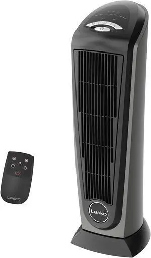 Lasko 1500W Ceramic Tower Space Heater with Remote, Thermostat, Timer & Widespread Oscillation, Portable Electric Heater for Indoor Use, Bedroom & Living Room, 751320 Lasko 1500W Ceramic Tower Space Heater with Remote, Thermostat, Timer & Widespread Oscillation, Portable Electric Heater for Indoor Use, Bedroom & Living Room, 751320