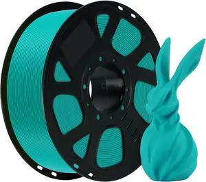 Kingroon Turquoise Green PLA Filament 1.75mm, 1kg Spool (2.2lbs), +/- 0.03mm Tolerance, Smooth 3D Printing Filament, Fits for Most FDM 3D Printers Kingroon Turquoise Green PLA Filament 1.75mm, 1kg Spool (2.2lbs), +/- 0.03mm Tolerance, Smooth 3D Printing Filament, Fits for Most FDM 3D Printers