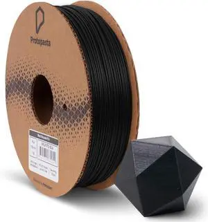 Protopasta 3D Printer Filament | PLA Filament 1.75mm | Black Recycled PLA | 1kg Spool Protopasta 3D Printer Filament | PLA Filament 1.75mm | Black Recycled PLA | 1kg Spool
