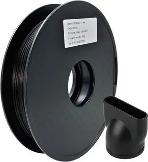 Nylon Carbon Fiber Filament 1.75mm, PAHT-CF Filament, High Temprature Resistant & Low Moisture Absorption for Engineering Parts, 500g,Black, Compartible with Most FDM 3D Printers Nylon Carbon Fiber Filament 1.75mm, PAHT-CF Filament, High Temprature Resistant & Low Moisture Absorption for Engineering Parts, 500g,Black, Compartible with Most FDM 3D Printers