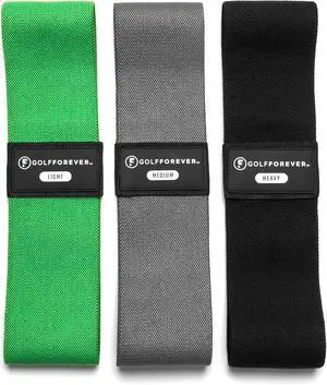 GolfForever Mini Bands Proven by Golfer Scottie Scheffler | Golf Training Premium Fitness Bands | Premium Golf Training Aid to Improve Strength Flexibility & Swing Posture | 3 Resistance Levels | 3pcs GolfForever Mini Bands Proven by Golfer Scottie Scheffler | Golf Training Premium Fitness Bands | Premium Golf Training Aid to Improve Strength Flexibility & Swing Posture | 3 Resistance Levels | 3pcs