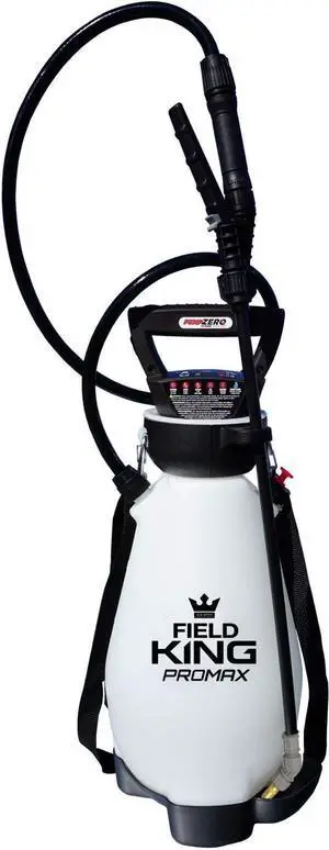 Field King 190571 Lithium-Ion Battery Powered Pump Zero Technology Sprayer, 2-Gal, White Field King 190571 Lithium-Ion Battery Powered Pump Zero Technology Sprayer, 2-Gal, White