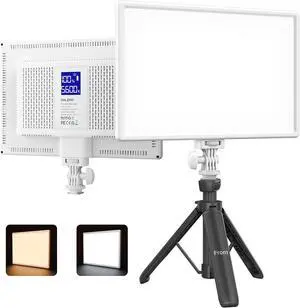 RALENO Led Video Light, Built-in 8000mAh Battery 2500-6500K CRI95+ 0-100% Brightness Adjustment on Camera Light, for Vlog Lighting Video Conference YouTube Studio Photography RALENO Led Video Light, Built-in 8000mAh Battery 2500-6500K CRI95+ 0-100% Brightness Adjustment on Camera Light, for Vlog Lighting Video Conference YouTube Studio Photography