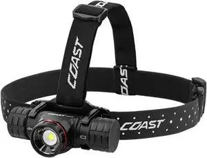 Coast XPH34R 2700 Lumen USB-C Rechargeable-Dual Power LED Headlamp with Pure Beam Twist Focus and Magnetic Base Coast XPH34R 2700 Lumen USB-C Rechargeable-Dual Power LED Headlamp with Pure Beam Twist Focus and Magnetic Base