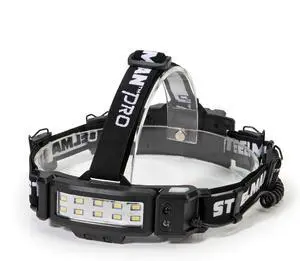Steelman Slim Profile Rechargeable LED Motion-Activated Headlamp, 250-Lumen, 3 Brightness Settings, 20-Meter Range, Water-Resistant Steelman Slim Profile Rechargeable LED Motion-Activated Headlamp, 250-Lumen, 3 Brightness Settings, 20-Meter Range, Water-Resistant