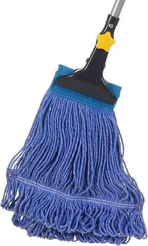Yocada Looped-End String Wet Mop Heavy Duty Cotton Mop Commercial Industrial Grade Telescopic Iron Pole Jaw Clamp Floor Cleaning 55.1 inch Yocada Looped-End String Wet Mop Heavy Duty Cotton Mop Commercial Industrial Grade Telescopic Iron Pole Jaw Clamp Floor Cleaning 55.1 inch
