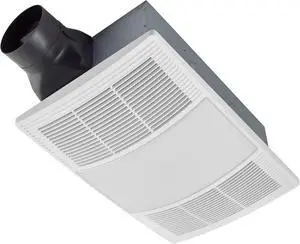 Broan-NuTone BHFLED110 PowerHeat Bathroom Exhaust Fan, Heater, and LED Light Combination, 110 CFM Broan-NuTone BHFLED110 PowerHeat Bathroom Exhaust Fan, Heater, and LED Light Combination, 110 CFM