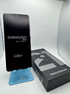 Samsung Galaxy S21 Ultra 5G (SM-G998U1) 6.8" Dynamic AMOLED 2X, 128GB + 12GB RAM, 108MP Camera, Unlocked Android Smartphone -  Phantom Black