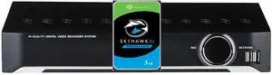 Eyemax TVST-PVT8-8M08 8-Channel 4K Support, 3 TB