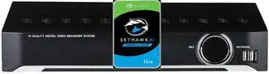 Eyemax TVST-PVT8-8M08 8-Channel 4K Support, 12 TB