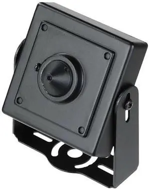 Eyemax TSQ-002P-B HD-TVI Square Case Camera, 3.7 mm Pinhole Lens, UTC, DC 12V