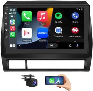 litillbuly Android 13 Car Stereo for Toyota Tacoma 2005-2015, 9 Touch Screen Radio Head Unit Support JBL System Wireless Carplay Android Auto WiFi Bluetooth Navigation Reverse Camera - 2+64GB