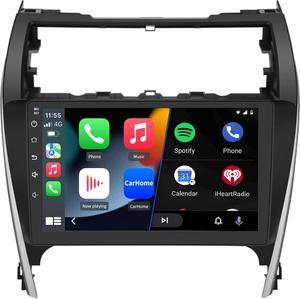 litillbuly Android 13 [2GB+32GB] Car Radio Compatible for Toyota Camry 2012 2013 2014, 10 Inch Touch Screen with GPS/FM/WiFi/USB, Support SWC, Wireless CarPlay Android Auto