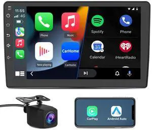 litillbuly 10'' Car Radio Stereo 2+64G Android 13 for Chevy Silverado 2007-2013/ Chevrolet Impala GMC Sierra Yukon with Wireless CarPlay & Android Auto,Bluetooth,GPS,Reverse Camera