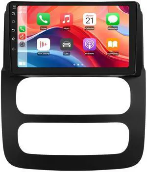 litillbuly Android 13 Car Radio for Dodge RAM 2002-2005 1500 2500 3500, [2GB+64GB] 9 Inch Touch Screen Car Stereo with Wireless Carplay Android Auto GPS WiFi FM Bluetooth DSP