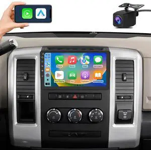 litillbuly for Jeep Wrangler JK Radio 2007-2016,[4G+64G] Android 13 Car Radio Stereo 10.1 Inch 1280*720 Touch Screen with Wireless CarPlay Android Auto GPS Backup Camera Bluetooth