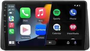 litillbuly Car Radio for Dodge Grand Caravan 2008-2020 Chrysler Town & Country 2011-2016 Grand Voyager 2013-2016 with Wireless CarPlay Android Auto, 2+32G 9inch Touchscreen Bluetooth FM GPS WiFi
