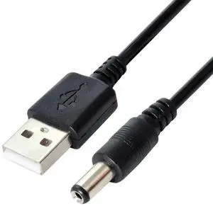 USB 2.0 to DC 5V 5.5x2.1mm Power Plug Barrel Connector Charge Cable 100cm USB 2.0 to DC 5V 5.5x2.1mm Power Plug Barrel Connector Charge Cable 100cm