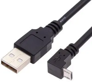 USB to Micro USB Cable,USB 2.0 Male to Micro USB 5Pin Male Charge Data Transfer 90 Degree Down Angled Extension Cable 4.92FT/1.5M USB to Micro USB Cable,USB 2.0 Male to Micro USB 5Pin Male Charge Data Transfer 90 Degree Down Angled Extension Cable 4.92FT/1.5M