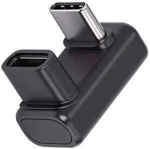 USB C Extender Adapter,USB 5.0 Type C Male to Female 180 Degree Angled Adapter Support 80Gbps Data Transfer PD 240W Fast Charging 16K/8K/5K Video Output USB C Extender Adapter,USB 5.0 Type C Male to Female 180 Degree Angled Adapter Support 80Gbps Data Transfer PD 240W Fast Charging 16K/8K/5K Video Output